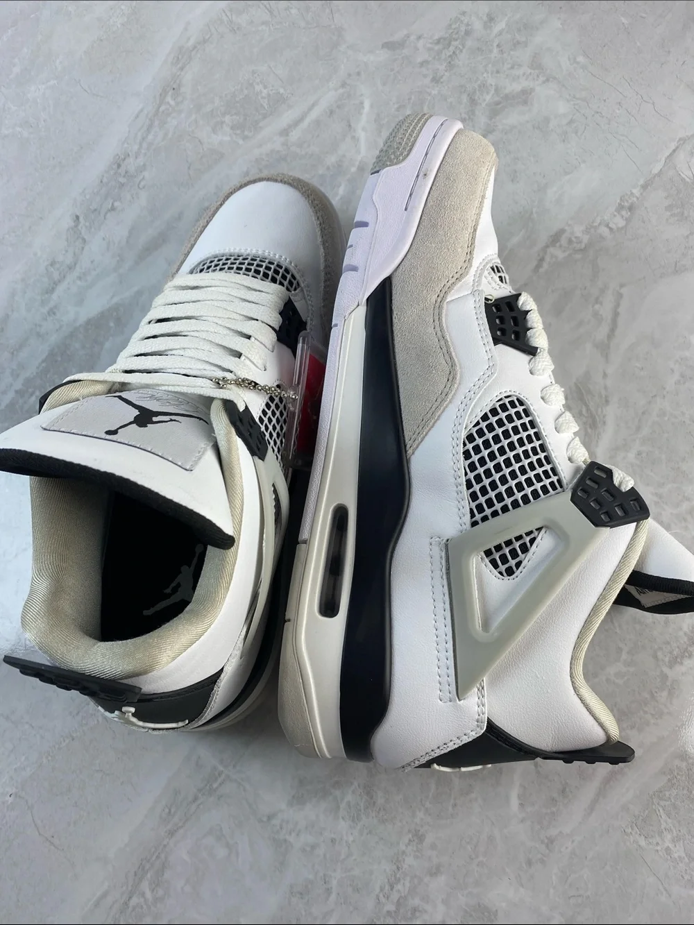 Jordan Men’s Sneakers in White, Black, Cream